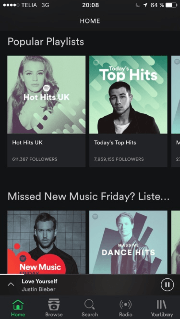 spotify ios