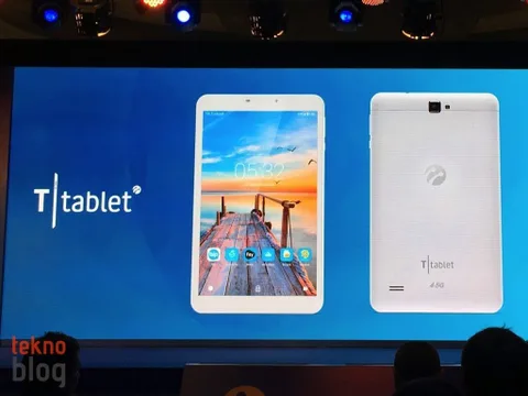 Turkcell T Tablet: 4.5G destekli 8 inç Android tablet