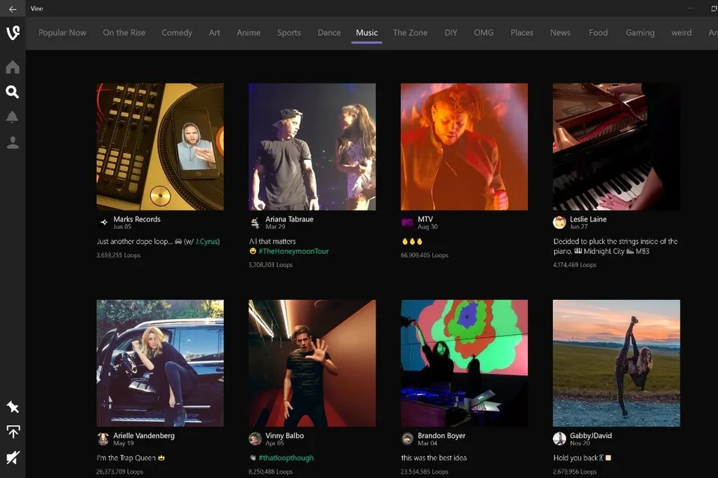 Vine Windows 10 uygulaması tablet ve PC’ler için geldi