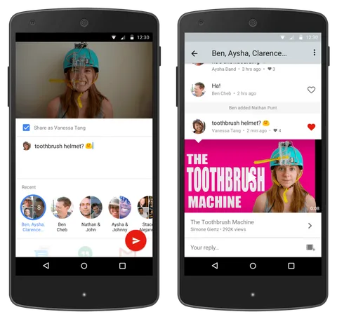 YouTube mobil uygulamasına mesajlaşma özelliği yerleştiriyor