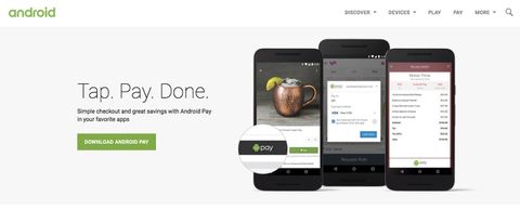 Google Android Pay promosyonlarını tek sayfada listeliyor