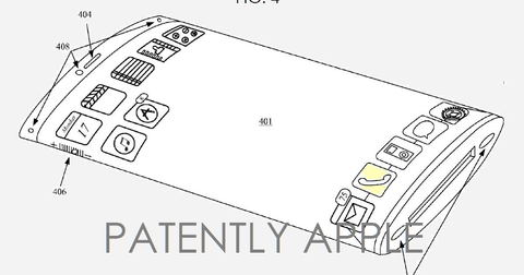 Apple panoramik ekranlı akıllı telefonun patentini aldı
