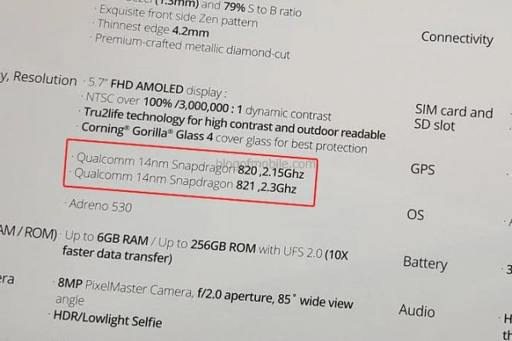 Asus Zenfone 3 Deluxe Snapdragon 821 ile de gelecek