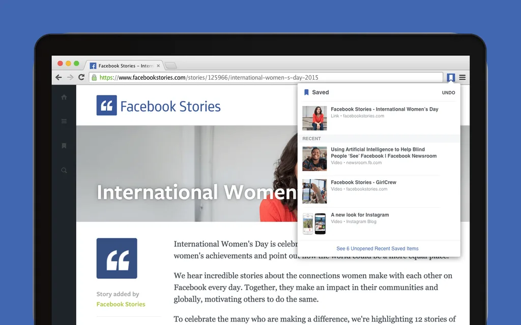 Facebook Chrome eklentileriyle yazı kaydını ve paylaşımını kolaylaştırıyor