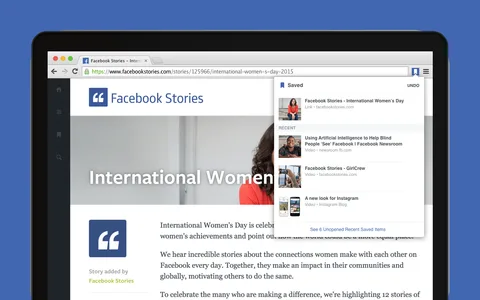 Facebook Chrome eklentileriyle yazı kaydını ve paylaşımını kolaylaştırıyor