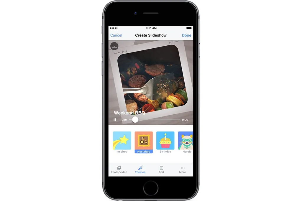 Facebook Slideshow ile fotoğraf ve videolara renk veriyor