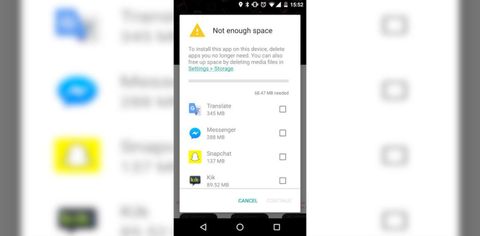 Google Play sık kullanılmayan uygulamaların silinmesini önerecek