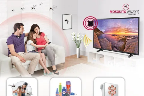 LG sivrisinek kovucu TV’leriyle sivrisinekleri evlerden uzaklaştırıyor