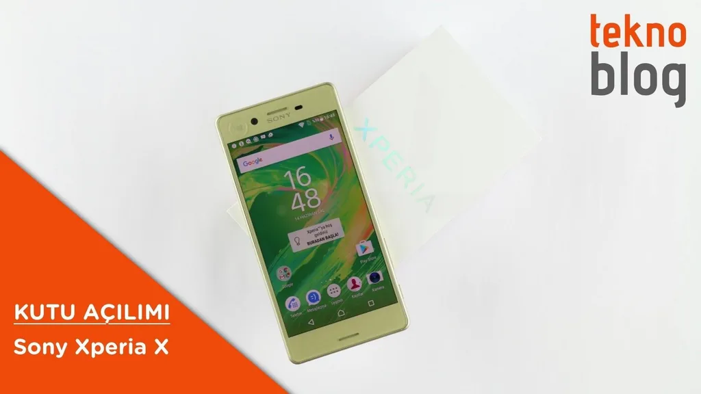 Video: Sony Xperia X Kutusundan Çıkıyor
