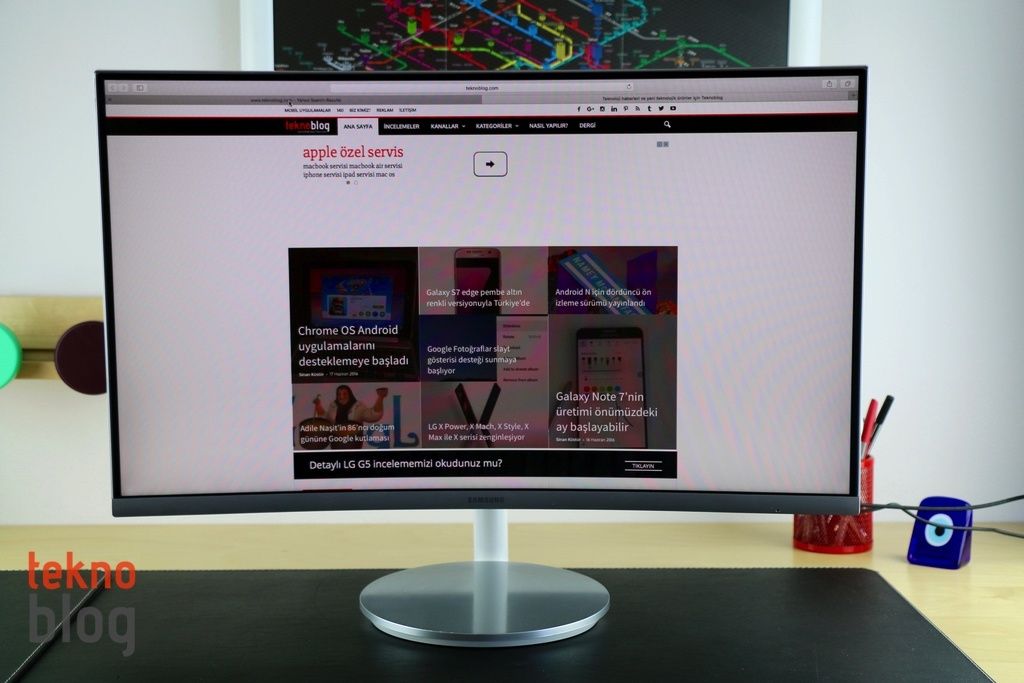 Samsung CF591 27″ Kavisli LED Monitör İncelemesi
