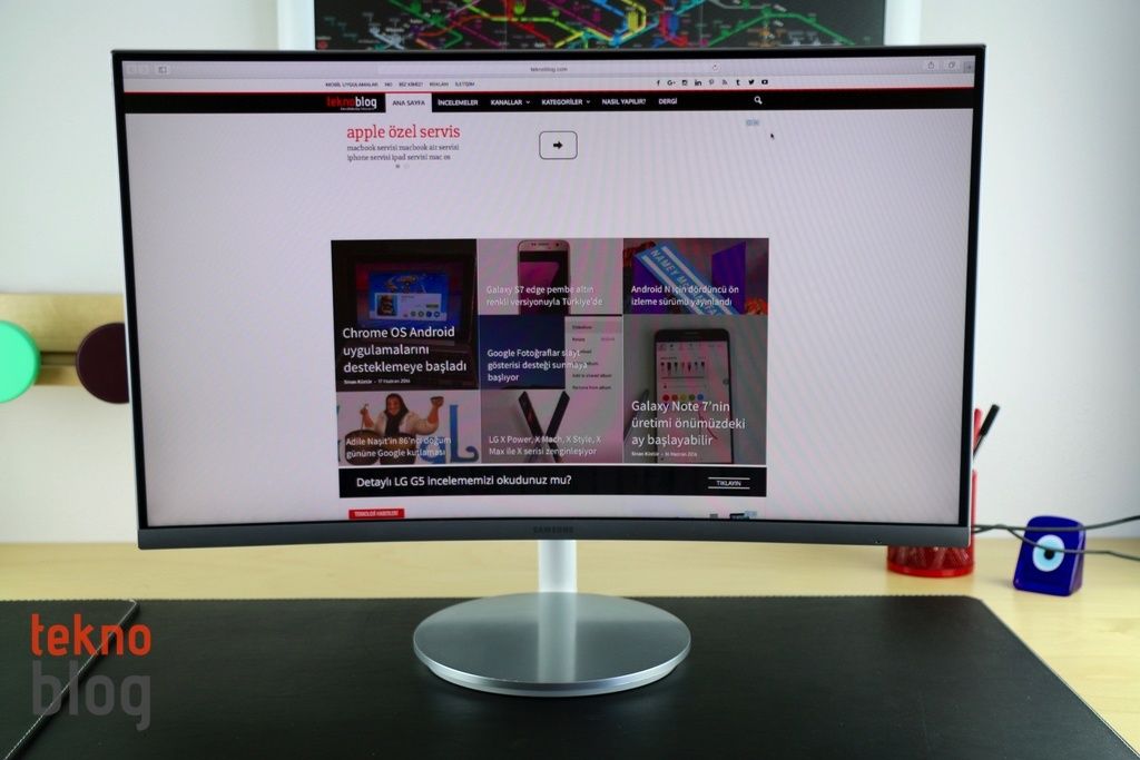 Samsung CF591 27″ Kavisli LED Monitör İncelemesi