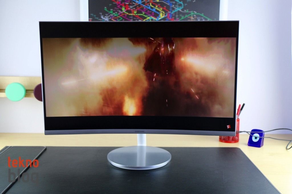 Samsung CF591 27″ Kavisli LED Monitör İncelemesi