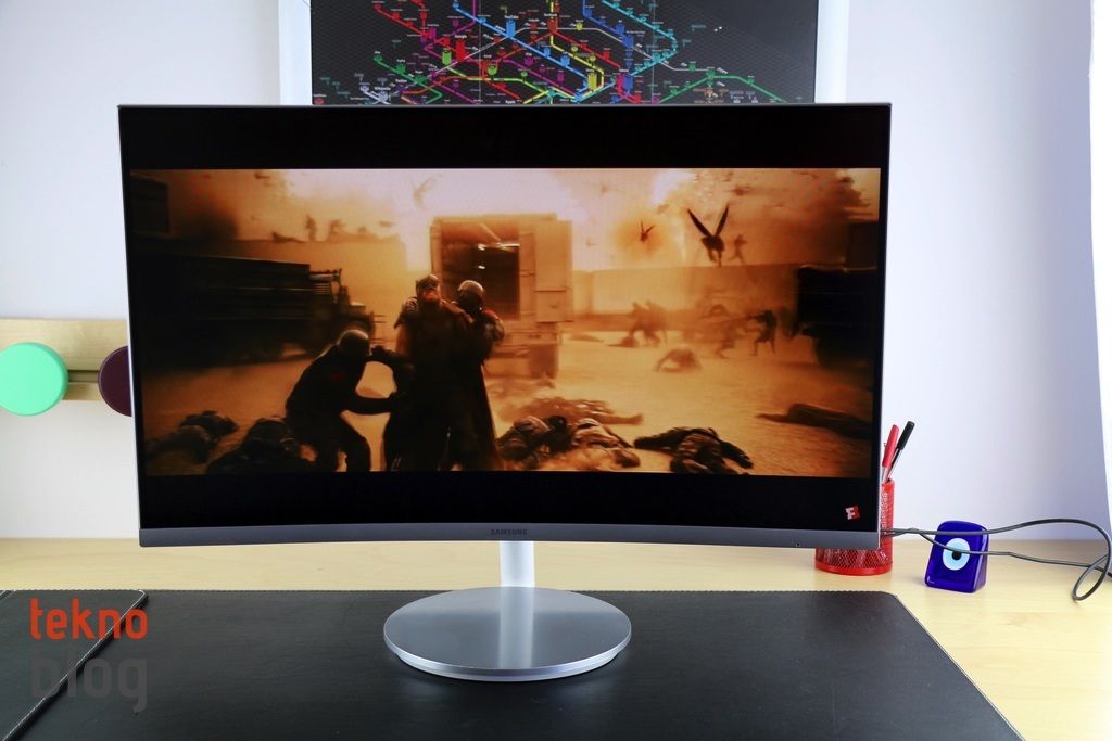 Samsung CF591 27″ Kavisli LED Monitör İncelemesi