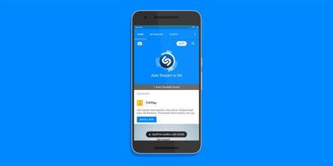 Shazam Android uygulaması duyduğu tüm şarkıları tanıyacak