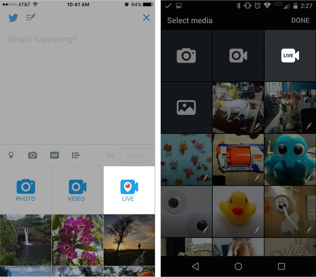 Twitter Periscope üzerinde canlı yayına başlamayı kolaylaştırıyor