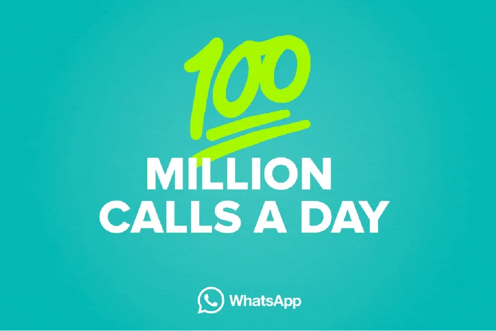 WhatsApp üzerinden her gün 100 milyon sesli arama yapılıyor