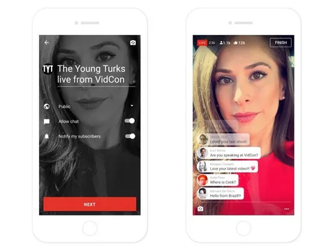 YouTube mobil canlı yayın özelliğini daha fazla kullanıcıya açıyor