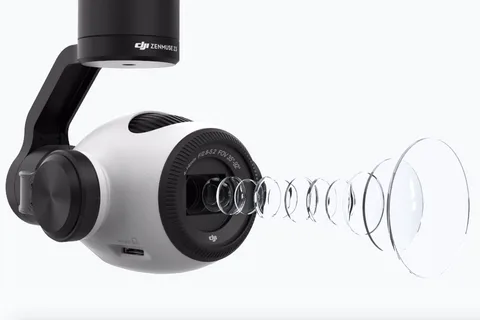 DJI’dan optik zum özellikli Zenmuse Z3 drone kamerası