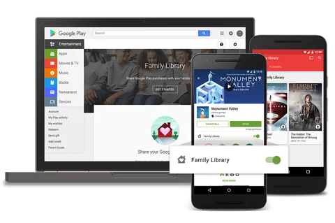 Google Play Aile Kütüphanesi faaliyete geçti