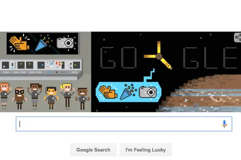 Google Juno’nun başarısını özel doodle ile kutluyor