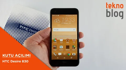 Video: HTC Desire 830 Kutusundan Çıkıyor