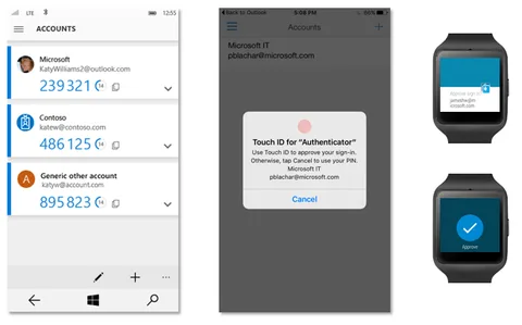 Microsoft Authenticator girişleri Apple Watch üzerinden onaylayabilecek