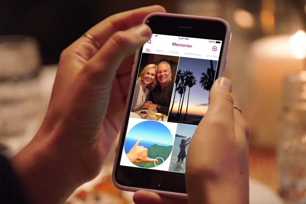 Snapchat Memories ile favori anlar kayıt altına alınıyor