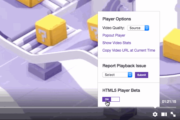 twitch html5