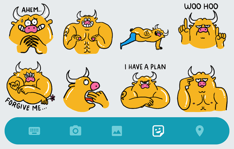 Google Allo ilginç çıkartmalarla birlikte gelecek