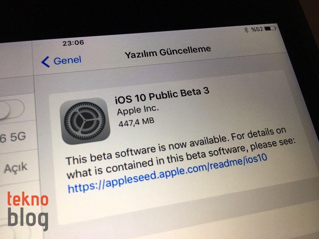 ios 10 public beta 3