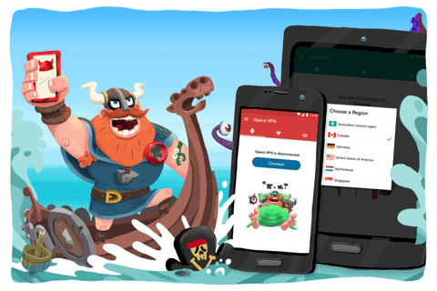 Opera VPN Android uygulaması Google Play Store’da yerini aldı