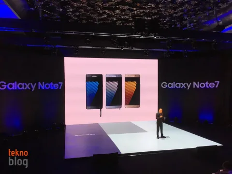 Samsung Galaxy Note 7 Türkiye’de satışa sunuluyor