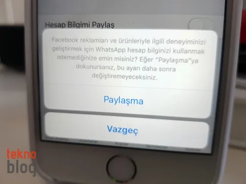 WhatsApp hesap bilgi paylaşımını bu yöntemlerle kapatabilirsiniz