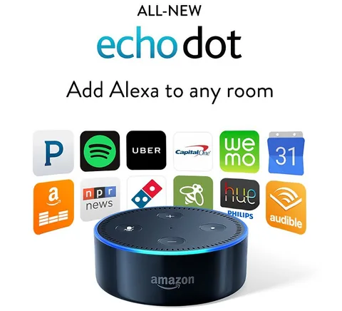 Amazon Echo Dot tanıtıldı, Echo Almanya ve Birleşik Krallık’ta satışa çıkıyor