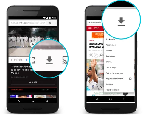 Chrome Android uygulaması video için daha az veri kullanacak