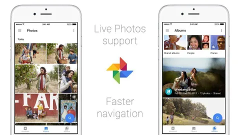Google Fotoğraflar uygulamasına Live Photos yetenekleri