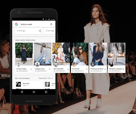 Google arama sonuçları üzerinden giyim alışverişi yapılmasını istiyor