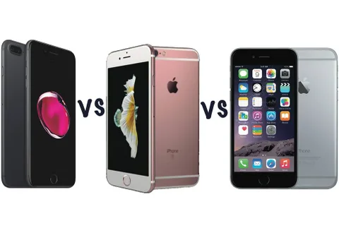 iPhone 7 Plus ile iPhone 6s Plus ve iPhone 6 Plus karşı karşıya