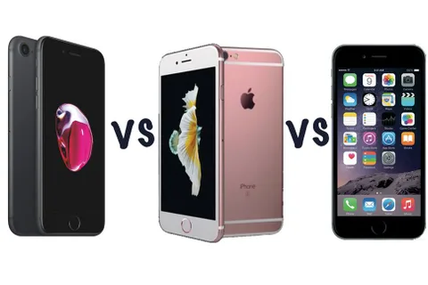 iPhone 7 ile iPhone 6s ve iPhone 6 karşı karşıya