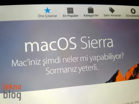 macOS Sierra yepyeni özelliklerle birlikte Mac bilgisayarlar için yayınlandı