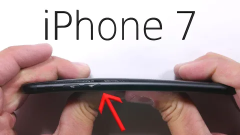 iPhone 7 sağlamlık testi çiziklere ve bükülmeye karşı direnci ölçüyor – Video