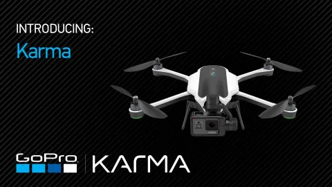 GoPro Karma drone katlanabiliyor, sırt çantasına sığıyor