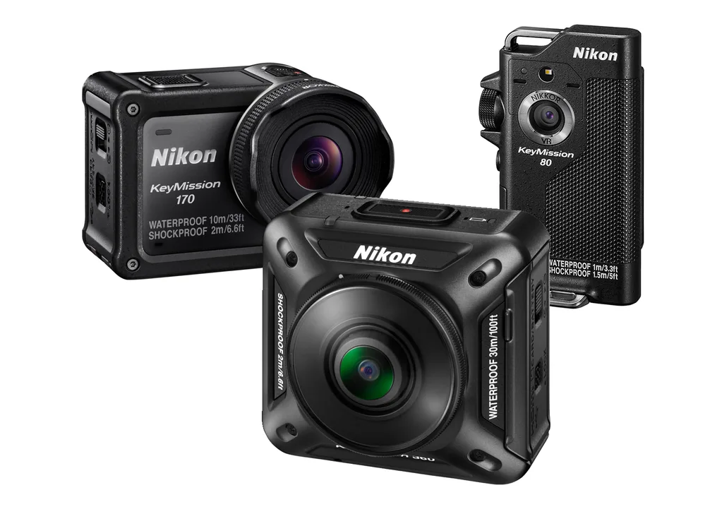 Nikon KeyMission serisi dayanıklı aksiyon kameralarını tanıttı