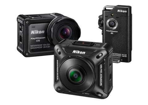Nikon KeyMission serisi dayanıklı aksiyon kameralarını tanıttı