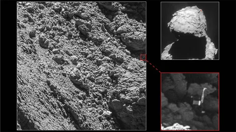 Rosetta Philae yüzey aracını en sonunda bulmayı başardı