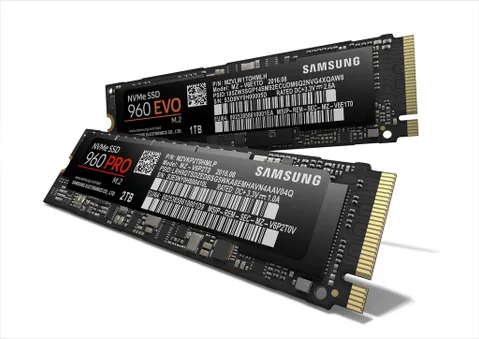 Samsung SSD sürücülerine 960 PRO ve 960 EVO modellerini ekledi