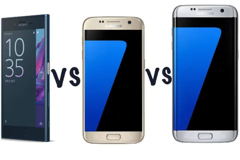 Sony Xperia XZ ile Samsung Galaxy S7 ve Galaxy S7 edge karşı karşıya