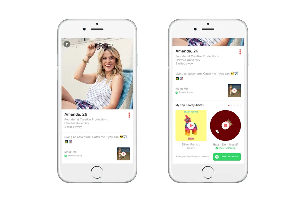 Spotify ve Tinder güçlerini birleştiriyor