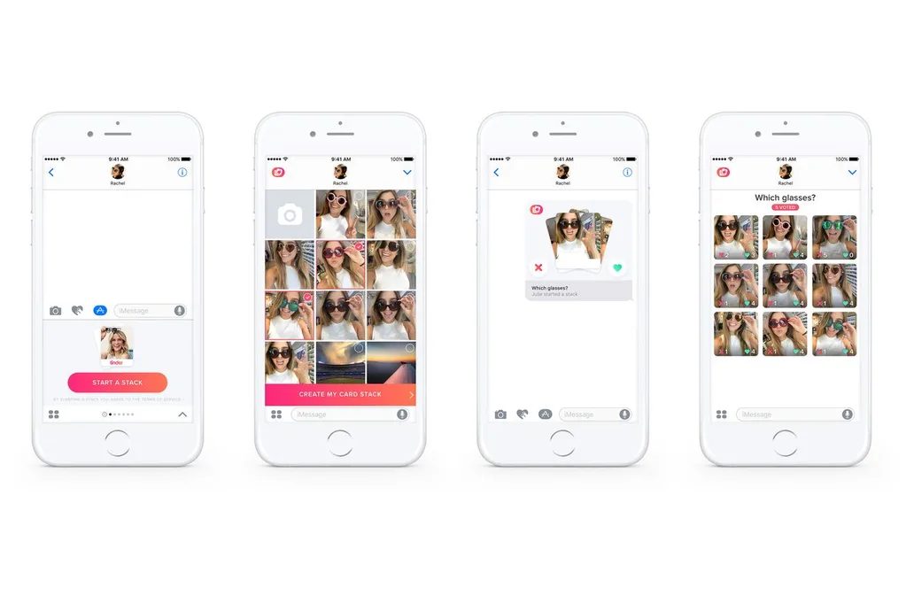 Tinder Stacks iMessage uygulaması buluşmaya değil, oylamaya yarıyor