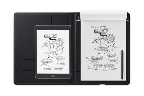 Wacom Bamboo defterleriyle kalemle alınan notları dijital ortama aktarıyor